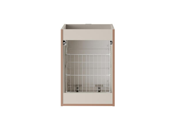 Underskap  m/ Skittentøyskurv CASHMERE 40x46x57 m/1 dør