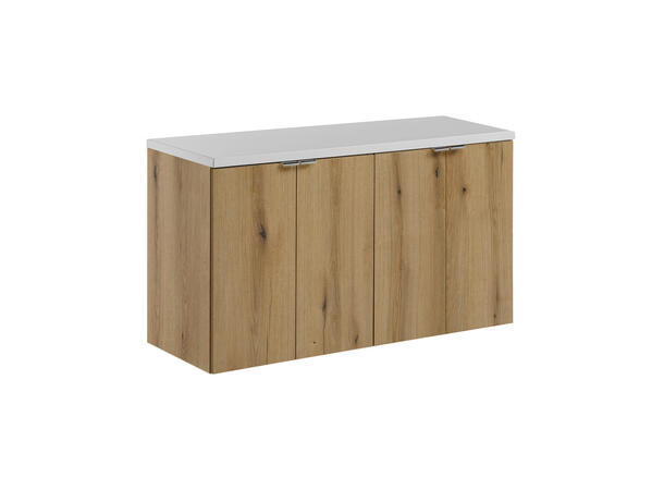 Underskap m/benkeplate NOVA OAK 100 100x39x57 - m/4 dør