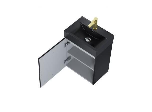 Underskap m/servant  45  cm 45x31x61 - svart matt