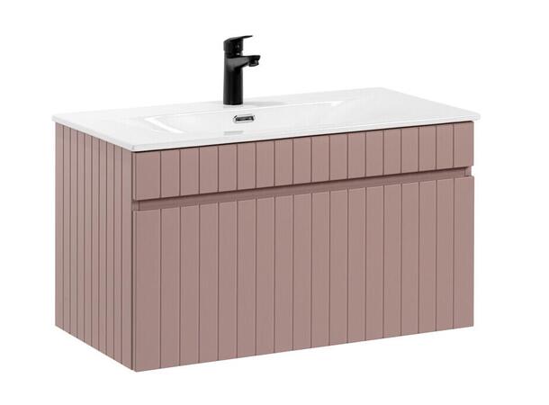 Underskap med servant ICONIC ROSE 80 cm 80x46x45- 1 Skuff