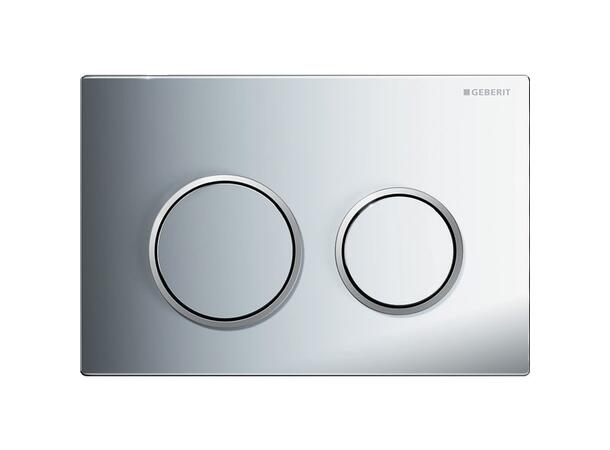 Betjeningsplate Geberit Omega20 Krom/Matt