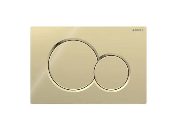 Betjeningsplate Geberit Sigma01 Gull