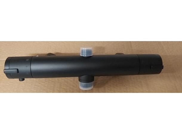 Dusjsystem Ferro Trevi Med termostat - Svart matt